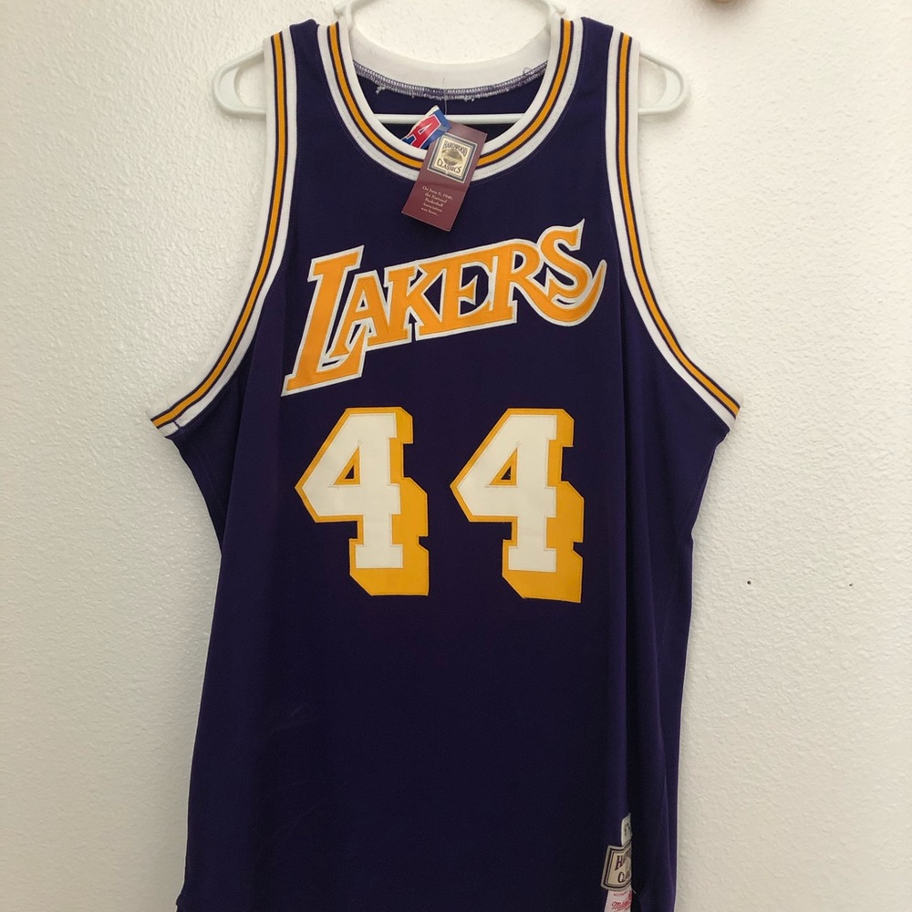 Lakers Jerry West Jersey